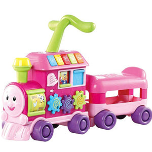 winfun baby walker ride on learning train